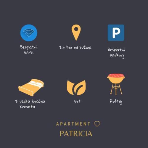 Апартаменты Apartman Patricia Фужине Экстерьер фото